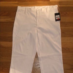 Nike white golf pants 34-32